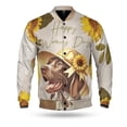 thumbnail image 1 of Happy Women's Day German Shorthaired Pointer Sunflower Vintage Proud Mom All Over Print 3D Baseball Jacket GSP Lover Dog Gift Bomber Jacket Softball - 02030, 1 of 6