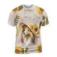 thumbnail image 1 of Happy Women's Day Shetland Sheepdog Sunflower Vintage Proud Mom All Over Print 3D Shirt Unisex Merch Sheltie Dog Lover Gifts - 02030, 1 of 6
