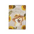 thumbnail image 1 of Happy Women's Day Shiba Inu Sunflower Vintage Proud Mom Travel Passport Wallet Shibas Dog Lovers Gifts Idea PU Leather Passport Holder Cover - 02030, 1 of 5