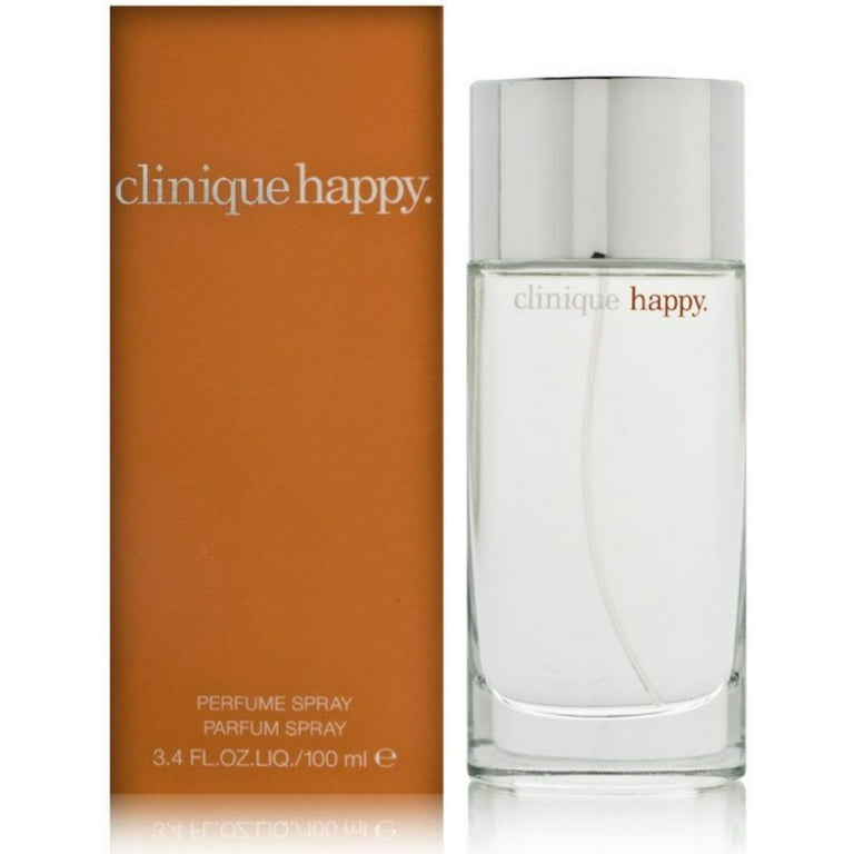 Happy by Clinique Eau de Parfum Spray for Women 3.40 oz (Pack of 2)