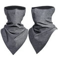 thumbnail image 1 of Happy date 2Pcs Nylon Neck Warmer Gaiter- Winter Thicken Soft Elastic Skiing Face Scarf Mask, 1 of 7