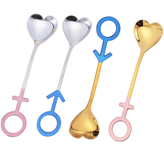 Happy date 5Packs Stainless Steel Espresso Spoons, Mini Teaspoons Set for Coffee Sugar Dessert Cake Ice Cream Soup Antipasto Cappuccino, Fruit Spoon for Home, Kitchen or Restaurant - 6’’