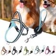 thumbnail image 1 of Happy date No Pull Dog Harness Soft Adjustable Basic Nylon Step in Puppy Vest Outdoor Walking with Rope, 1 of 7