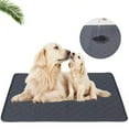 thumbnail image 1 of Happy date Washable Pee Pads for Dogs, Reusable Large Waterproof Training Crate Pad, Machine Washable Mat Absorbent Puppy Whelping Pee Pads Suitable for Pet Dogs and Cats, 1 of 7