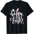 thumbnail image 1 of Happy easter bunny easter eggs easter rabbit T-Shirt, 1 of 4