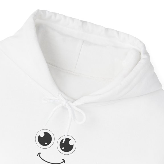 Happy face graphic Unisex Heavy Blend™ Hooded Sweatshirt