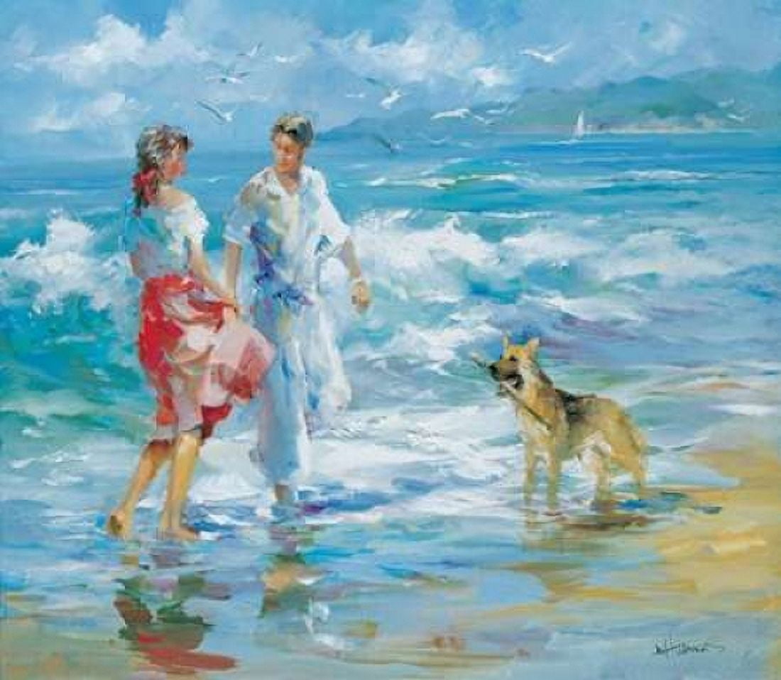 Happy family I Canvas Art - Willem Haenraets (24 x 24)