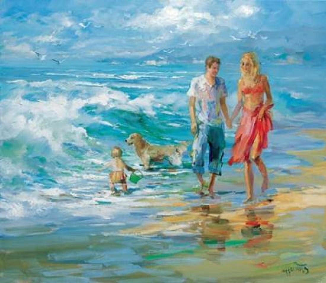 Happy family II Canvas Art - Willem Haenraets (24 x 24)