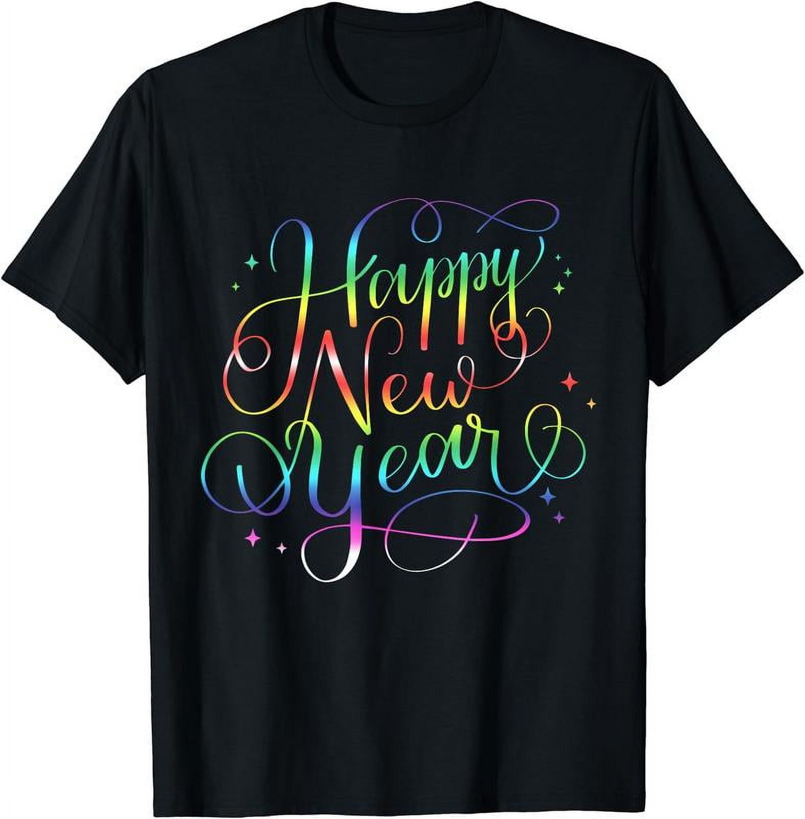 Happy new year 2025 nye years eve family party countdown T Unisex