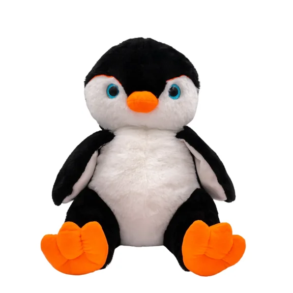 Happy the Penguin 16 Inch Eco Plush Stuffed Animal, Soft Arctic Penguin Toy