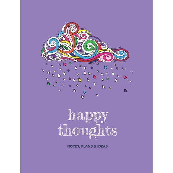 Happy thoughts notes, plans ideas Paperback 1701323966 9781701323964 Jocs Press