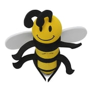 HappyBalls Happy Bee Antenna Topper Car Accessory - Fits Thin Style Antenna