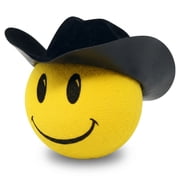 HappyBalls Happy Cowboy Antenna Topper Car Accessory - Fits Thin Style Antenna