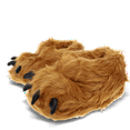 thumbnail image 1 of HappyFeet Animal Slippers - Brown Claw - Large, 1 of 4