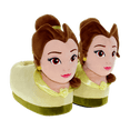 thumbnail image 1 of HappyFeet Disney Slippers - Belle - Beauty and the Beast - M/L, 1 of 4