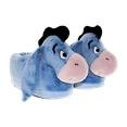 thumbnail image 1 of HappyFeet Disney Slippers - Eeyore - Pooh - Small, 1 of 4