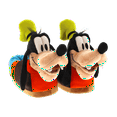 thumbnail image 1 of HappyFeet Disney Slippers - Goofy - X Small, 1 of 4