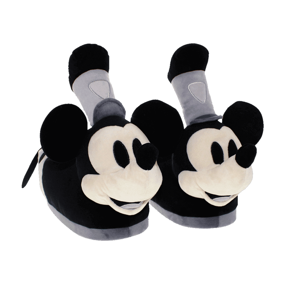 HappyFeet Disney Slippers Donald Duck M L Walmart