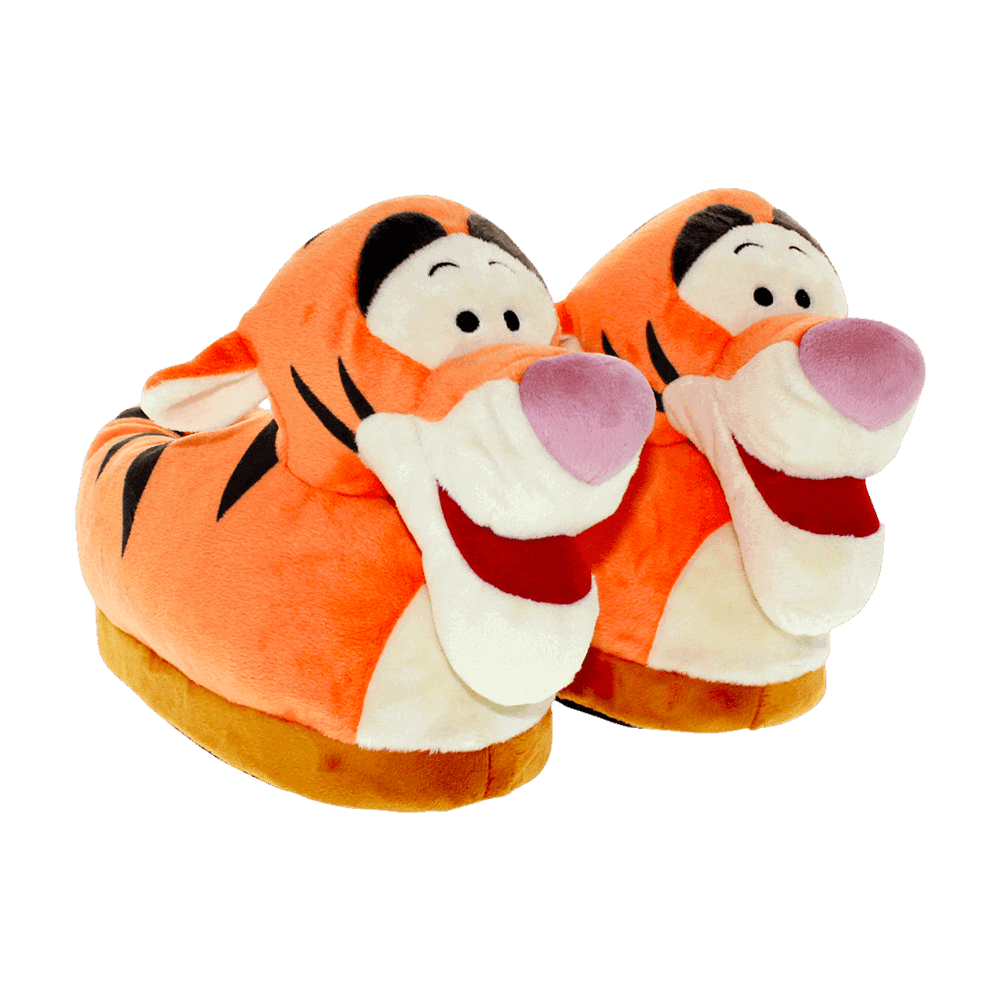 HappyFeet Disney Slippers Tigger Pooh XL/XXL