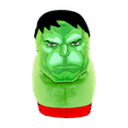 thumbnail image 1 of HappyFeet Marvel Slippers - Hulk - Small, 1 of 4