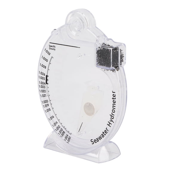 HappyFish Sea Hydrometer for Aquarium Saltwater Density & Salinity Testing (HD-T-H018)