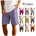 thumbnail image 1 of HappyYEE Men’s Athletic Shorts Elastic Waist Workout Shorts with Pockets Summer Cooling Outdoor Running Casual Bottoms 4XL, 1 of 9