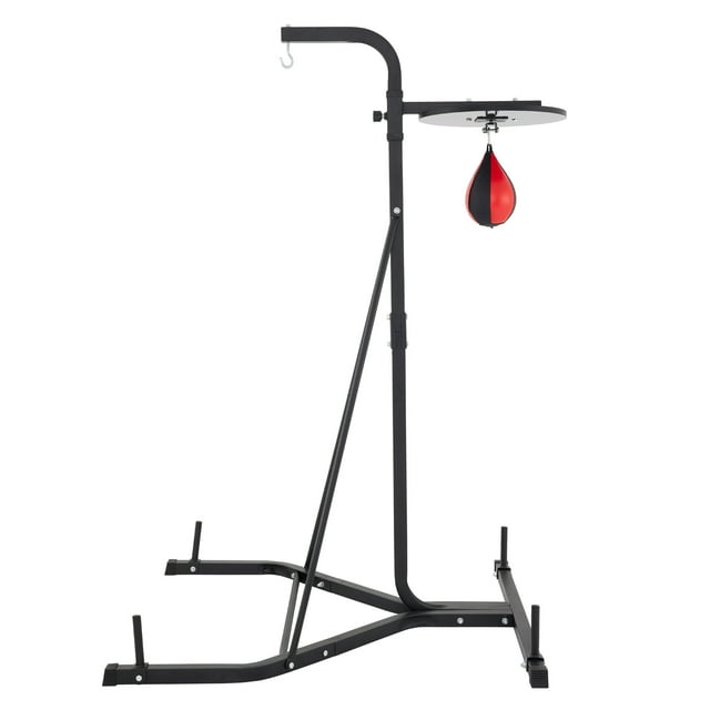 Happybuy 2in1 Boxing Bag Stand Punch Bag Bracket Frame MMA Fitness