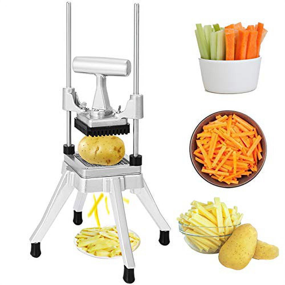 Happybuy Commercial Vegetable Fruit Chopper 3/8″ Blade Professional Food  Dicer Kattex French Fry Cutter Onion Slicer Stainless Steel for Tomato  Peppers Potato Mushroom - Coupon Codes, Promo Codes, Daily Deals, Save Money