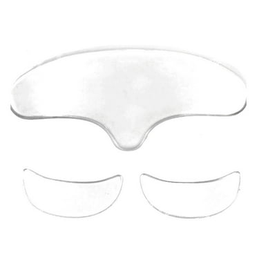Happydeer 1/2/3Pcs Silicone Reusable Anti Wrinkle Forehead Eye Jaw Pad Patch Skin Care