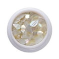 thumbnail image 1 of Happydeer 1 Box Nail Shells Irregular 3D Effect Flashing Crushed Stone Decorative Nail Art Decoration Phantom Color Natural Abalone Shell Pieces Nail Art Flakes for Salon, 1 of 13