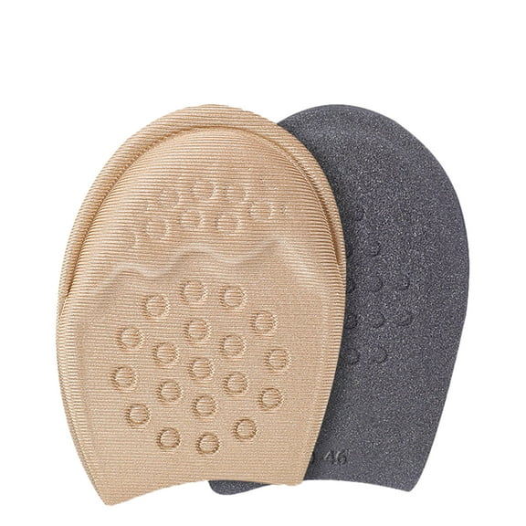 Happydeer 1 Pair Forefoot Pads Anti-slip Breathable Soft Shoes High Heel Insole for Hiking
