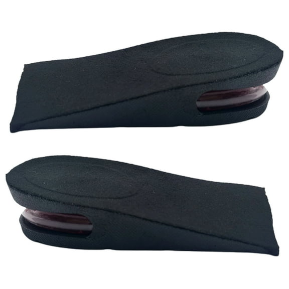 Happydeer 1 Pair Increase Height Insoles Invisible Air Cushion Eco-friendly Women's Men's Multi-Layer Booster Pads