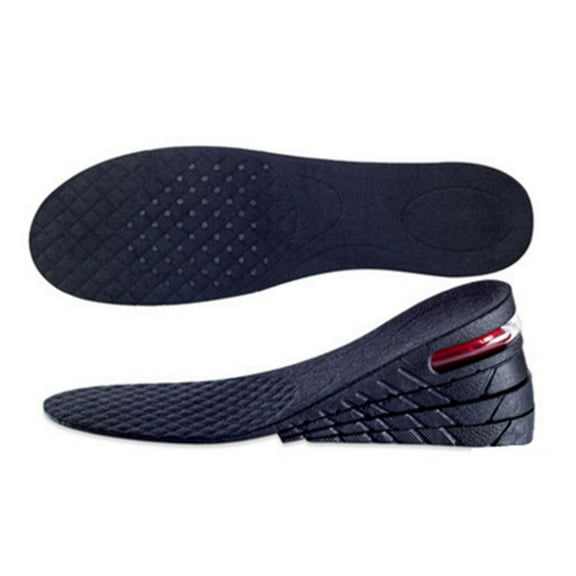 Happydeer 1 Pair Shoe Insole Invisible Breathable Removable Make You Taller Comfortable Height Increasing Air Cushion Shoe Insole Heel Insert for Men Women