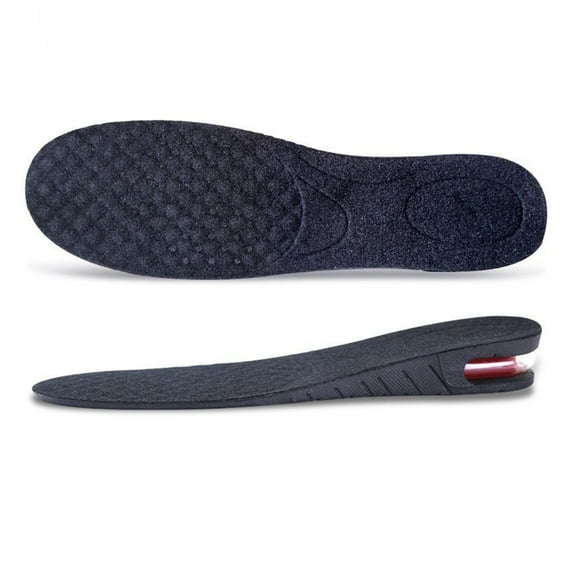 Happydeer 1 Pair Shoe Insole Invisible Breathable Removable Make You Taller Comfortable Height Increasing Air Cushion Shoe Insole Heel Insert for Men Women