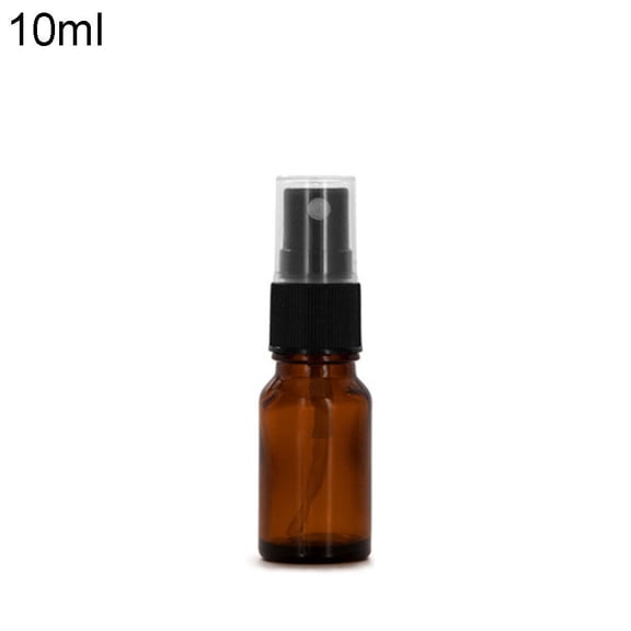 Happydeer 10/15/20/30/50/100ML Empty Amber Glass Bottle Essential Oil Mist Spray Container