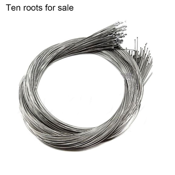 Happydeer 10Pcs 1.75M MTB Bike Bicycle Shift Derailleur Stainless Steel Inner Wire Line