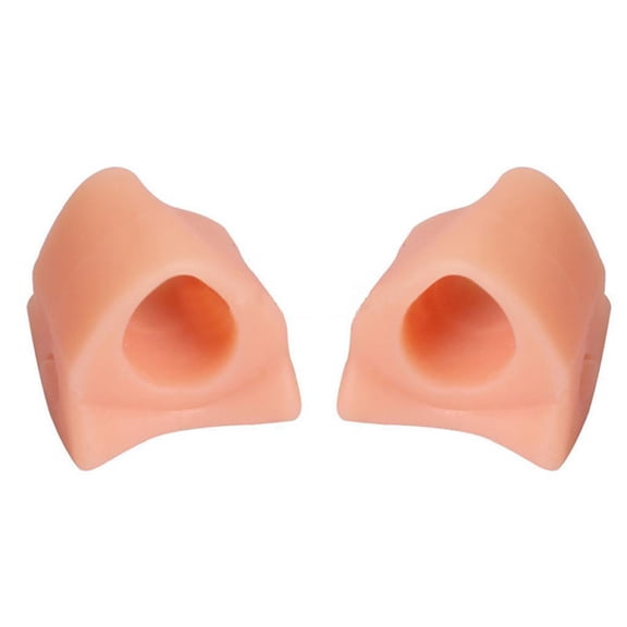 Happydeer 1Pair Silicone Toe Separator Straightener Bunion Spacers Corrector Hallux Valgus Relief