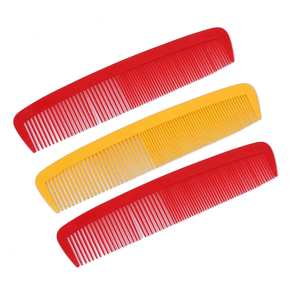 Happydeer 2/3 Pcs Halloween Big Comb Giant Man Big Comb Prop Hair Brush Costume Comb Make Up Wide Tooth Comb Carnival Women Plastic Comb (3pcs)