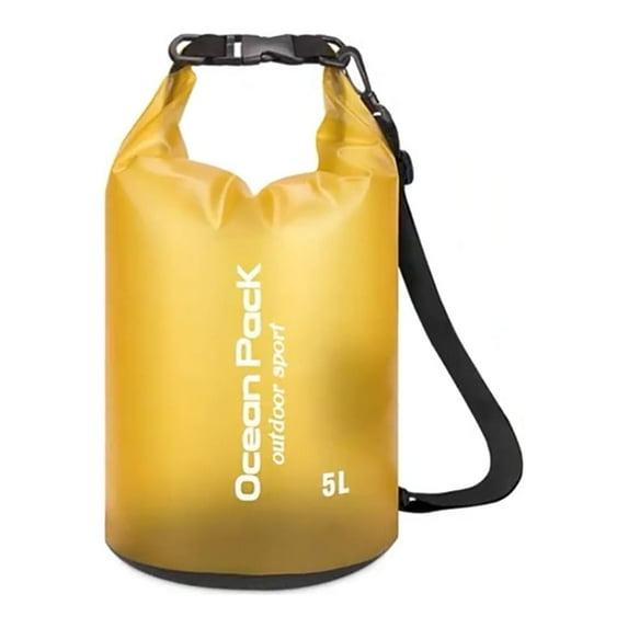 Happydeer 2/5/10/15/20L Rafting Bag Foldable High Capacity Leak-proof PVC Waterproof Dry Bag Pack Sack Swimming Bag Outdoor Supplies