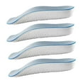 thumbnail image 1 of Happydeer 2 Pairs 1.5/2.5/3.5CM Height Increasing Insole Shoe Heel Lift Insert Height Elevator Invisible Men Women Arch Support Inner Sole Orthopedic Cushioning Foot Pad, 1 of 13