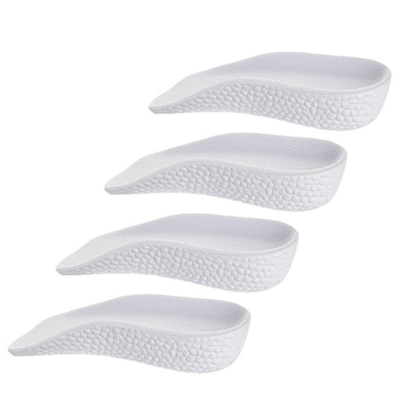 Happydeer 2 Pairs Booster Insole Orthopedic Height Insoles Arch Support Heightening Insoles Inserts for Women Men
