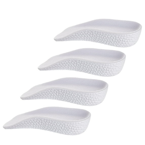 Happydeer 2 Pairs Booster Insole Orthopedic Height Insoles Arch Support Heightening Insoles Inserts for Women Men