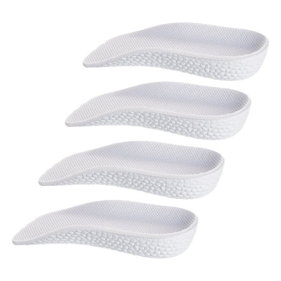 Happydeer 2 Pairs Booster Insole Orthopedic Height Insoles Arch Support Heightening Insoles Inserts for Women Men