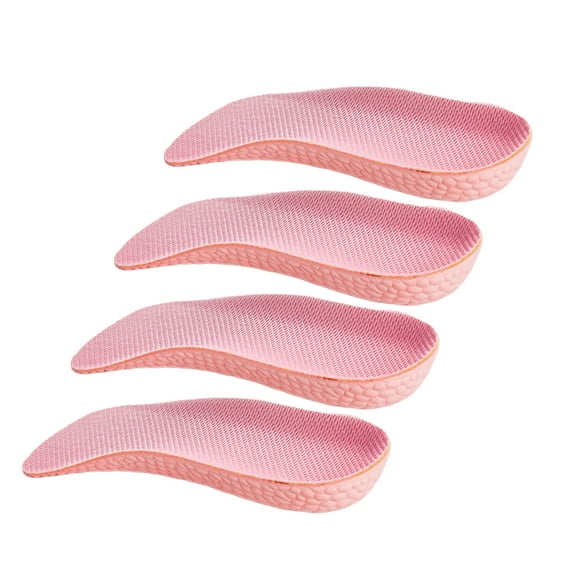 Happydeer 2 Pairs Booster Insole Orthopedic Height Insoles Arch Support Heightening Insoles Inserts for Women Men
