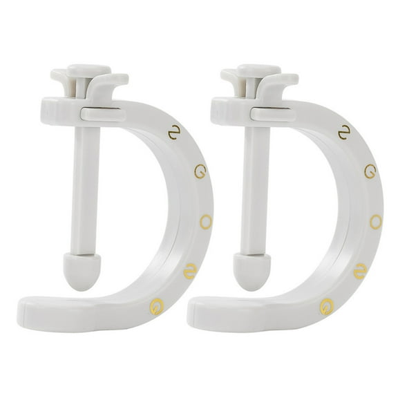 Happydeer 2Pcs Acupressure Tool Acupuncture Clip for Hand Foot Ear Migraine Relief Rejuvenation Tool Pressure Point Massage Kit