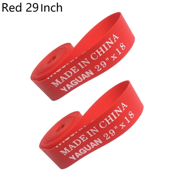 Happydeer 2Pcs Bike Inner Tube Pad Strong Toughness Prevent Tire Blowout Convenient Professional Tire Lining Belt for Bicycle