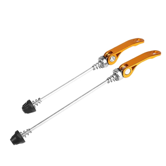 Happydeer 2Pcs Mountain Bicycle Front Rear Hub Extended Quick Release Levers Bike Supplies