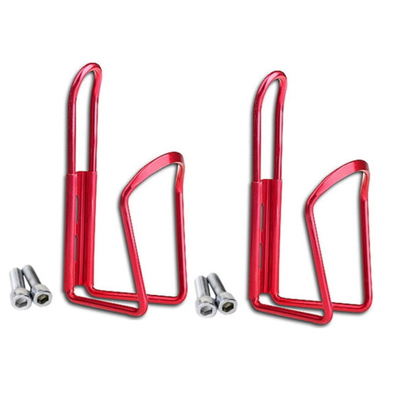 Happydeer 2Pcs Water Bottle Cages Lightweight Shock-absorption Anti-slip Water Bottle Bike Cage for Bicycle