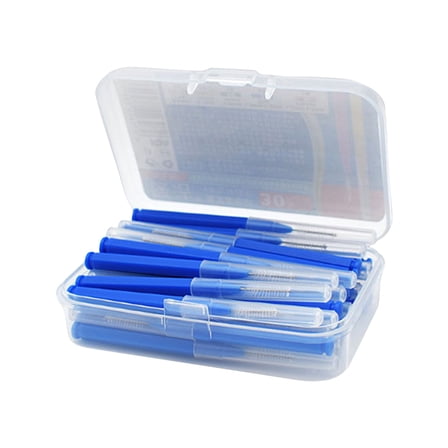 Happydeer 30Pcs/Box Interdental Brush Soft Bristle Teeth Care Manual Orthodontic Dental Teeth Brush Toothpick Oral Care