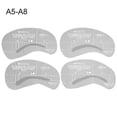 thumbnail image 1 of Happydeer 4 Styles Grooming Stencil Kit Make Up Shaping DIY Beauty Eyebrow Template Tools, 1 of 13